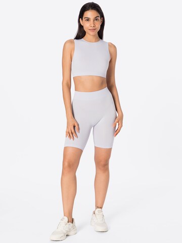 Nasty Gal Joggingpak in Lila: voorkant