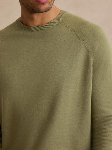 DAN FOX APPAREL Pullover 'Benno' in Grün