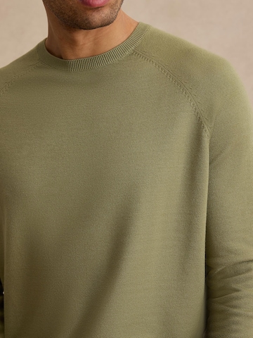 DAN FOX APPAREL Sweater 'Benno' in Green