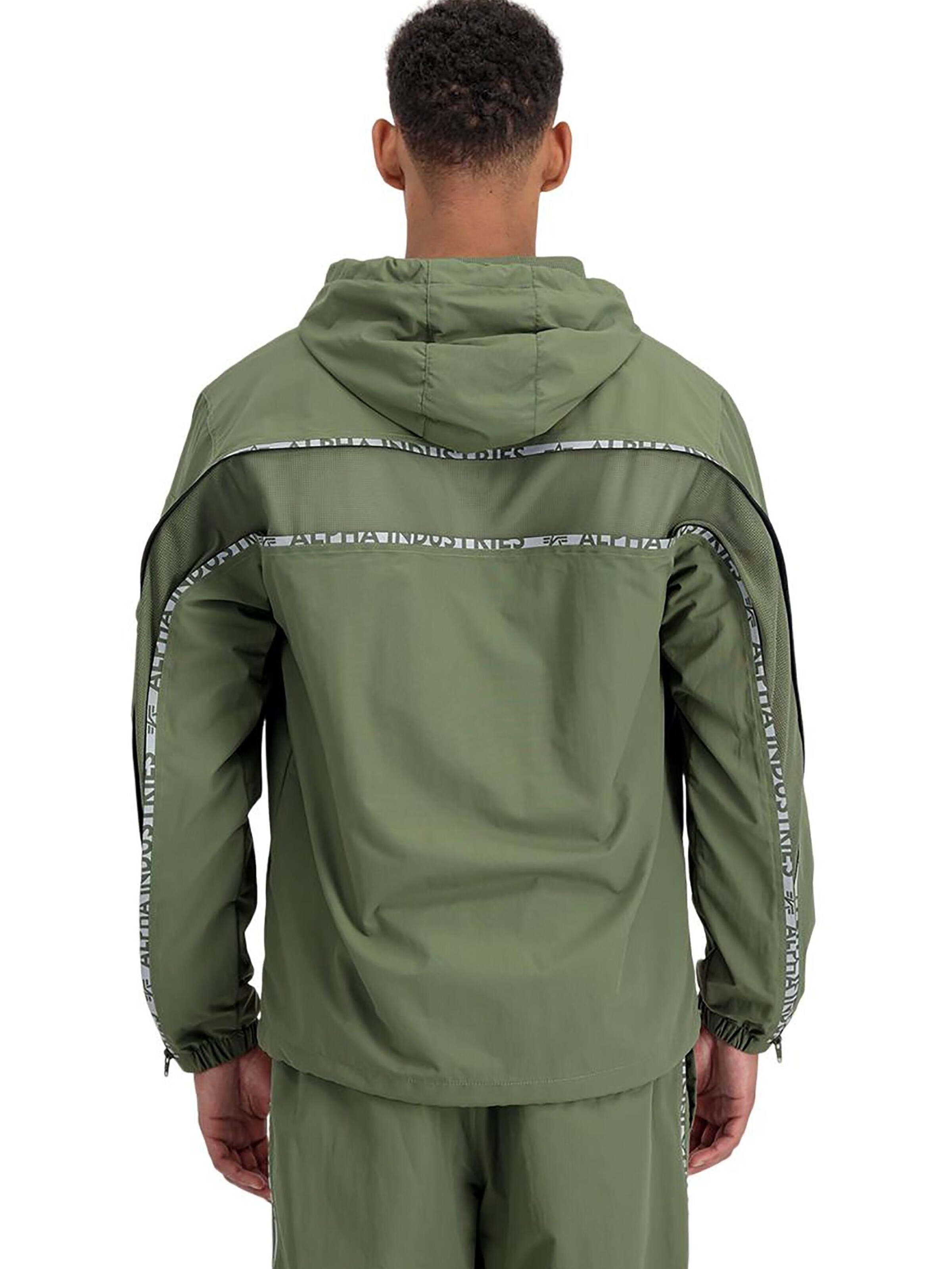 ALPHA INDUSTRIES Between-Season Jacket 'Expedition' in Green