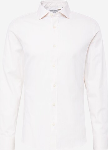 Tiger of Sweden Regular fit Button Up Shirt 'ADLEY' in White: front