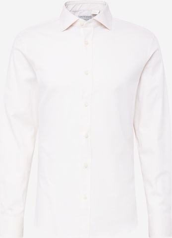 Coupe regular Chemise 'ADLEY' Tiger of Sweden en blanc : devant