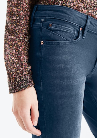 QS Regular Jeans 'CATIE' in Blauw