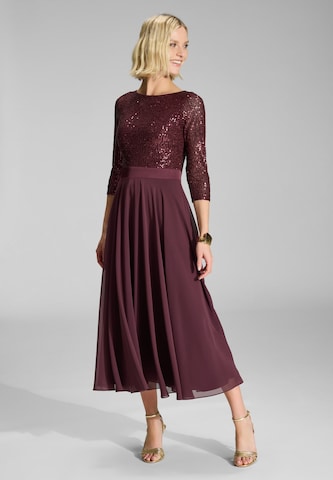 SWING Evening Dress in Purple: front