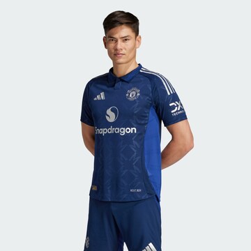ADIDAS PERFORMANCE - Camiseta de fútbol 'Manchester United 24/25 Away' en azul: frente
