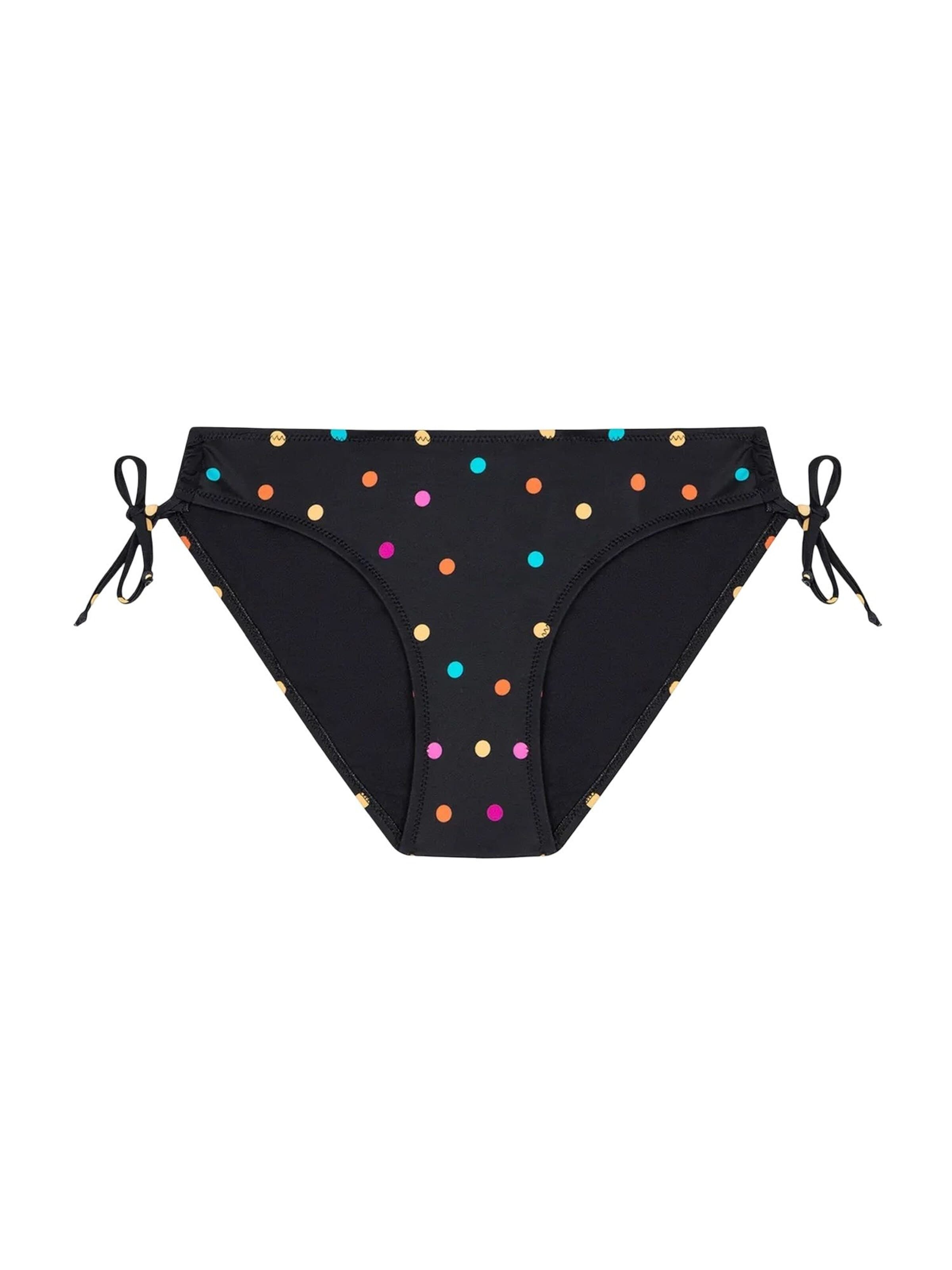 Penti Dół bikini 'Bikinihosen' w kolorze czarny: przód