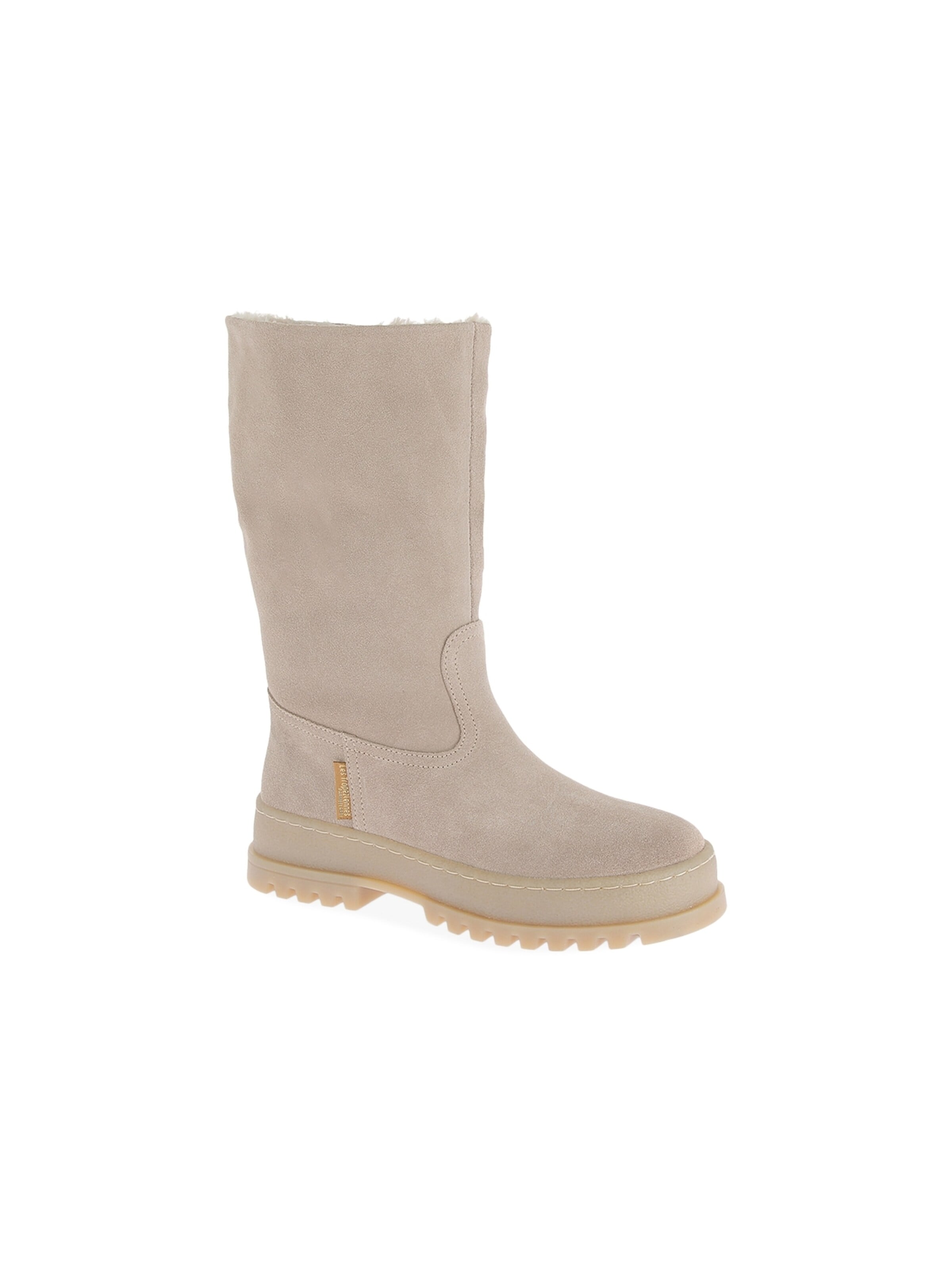 Bottines 'Lederstiefeletten von M.belarbi Velvet' Les Tropéziennes en beige