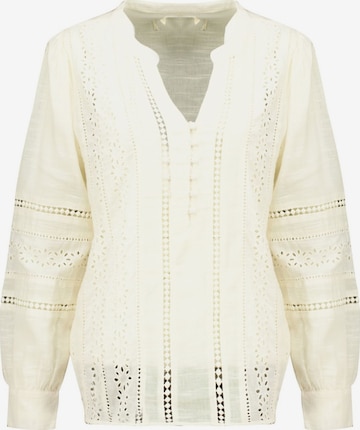 Deeluxe Bluse in Beige: Vorderseite