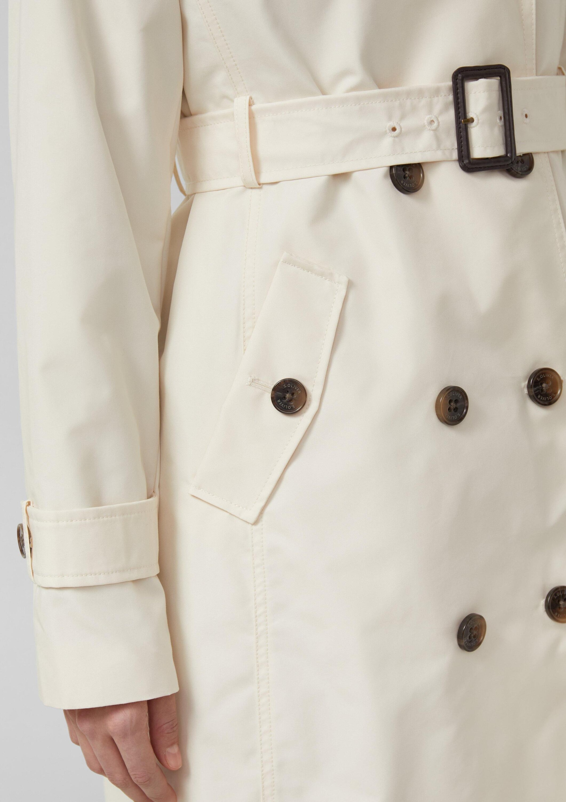 s.Oliver Tussenmantel in Beige