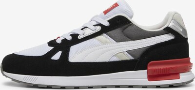 PUMA Sneaker in dunkelgrau / rot / schwarz / weiß, Produktansicht