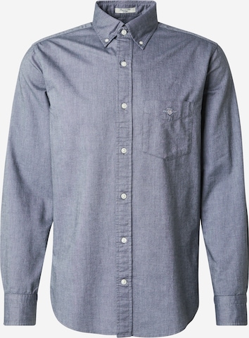 Chemise GANT en gris : devant