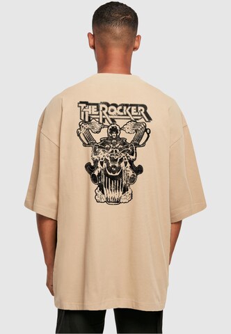 T-Shirt 'Thin Lizzy - Rocker' Merchcode en beige