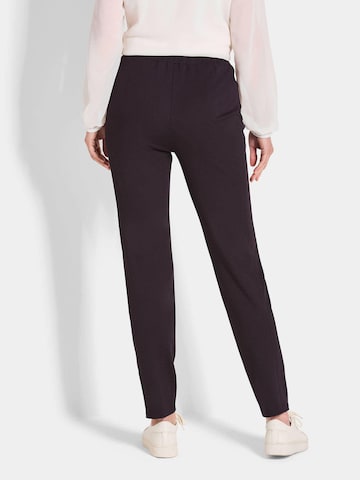 Goldner Slimfit Broek 'Bella' in Zwart