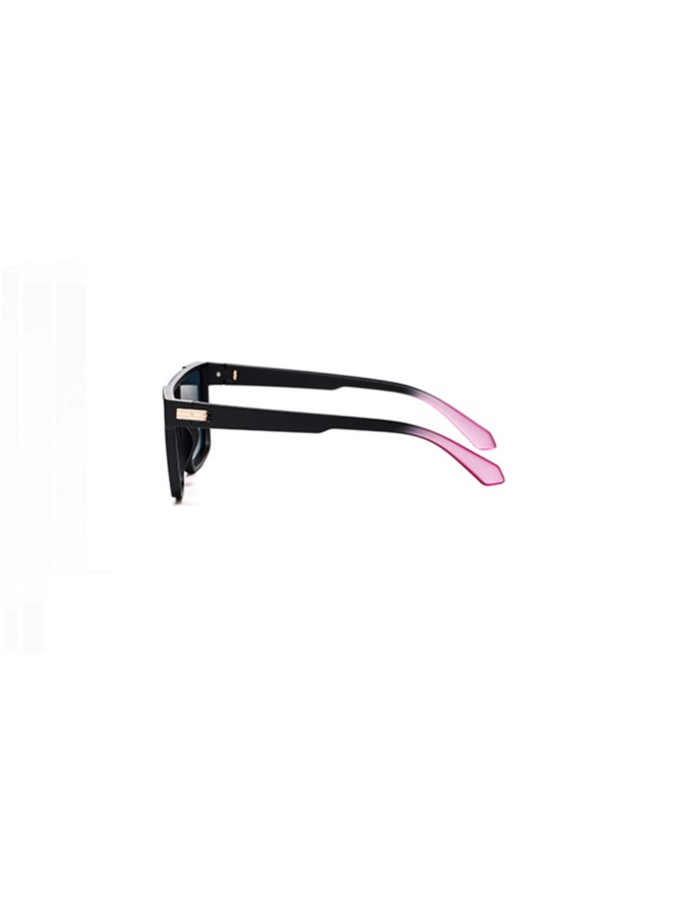 VEYREY Sonnenbrille 'Halber Rahmen Sonnenbrillen Tupirit'‌‌‌‌‌‌‌‌ in Schwarz