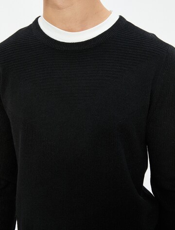 Koton Pullover in Schwarz