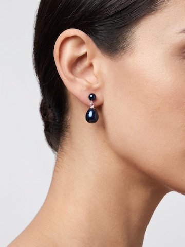 Boucles d'oreilles 'LEVALLOIS' Ateliers Saint Germain en blanc