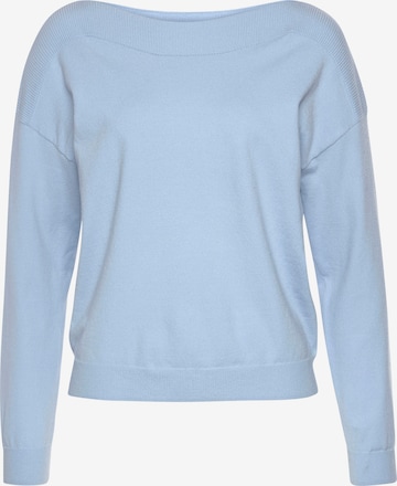 VIVANCE Sweater in Blue: front