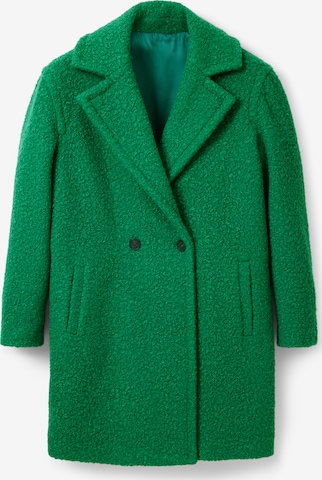 Manteau mi-saison 'LONDON' Desigual en vert : devant