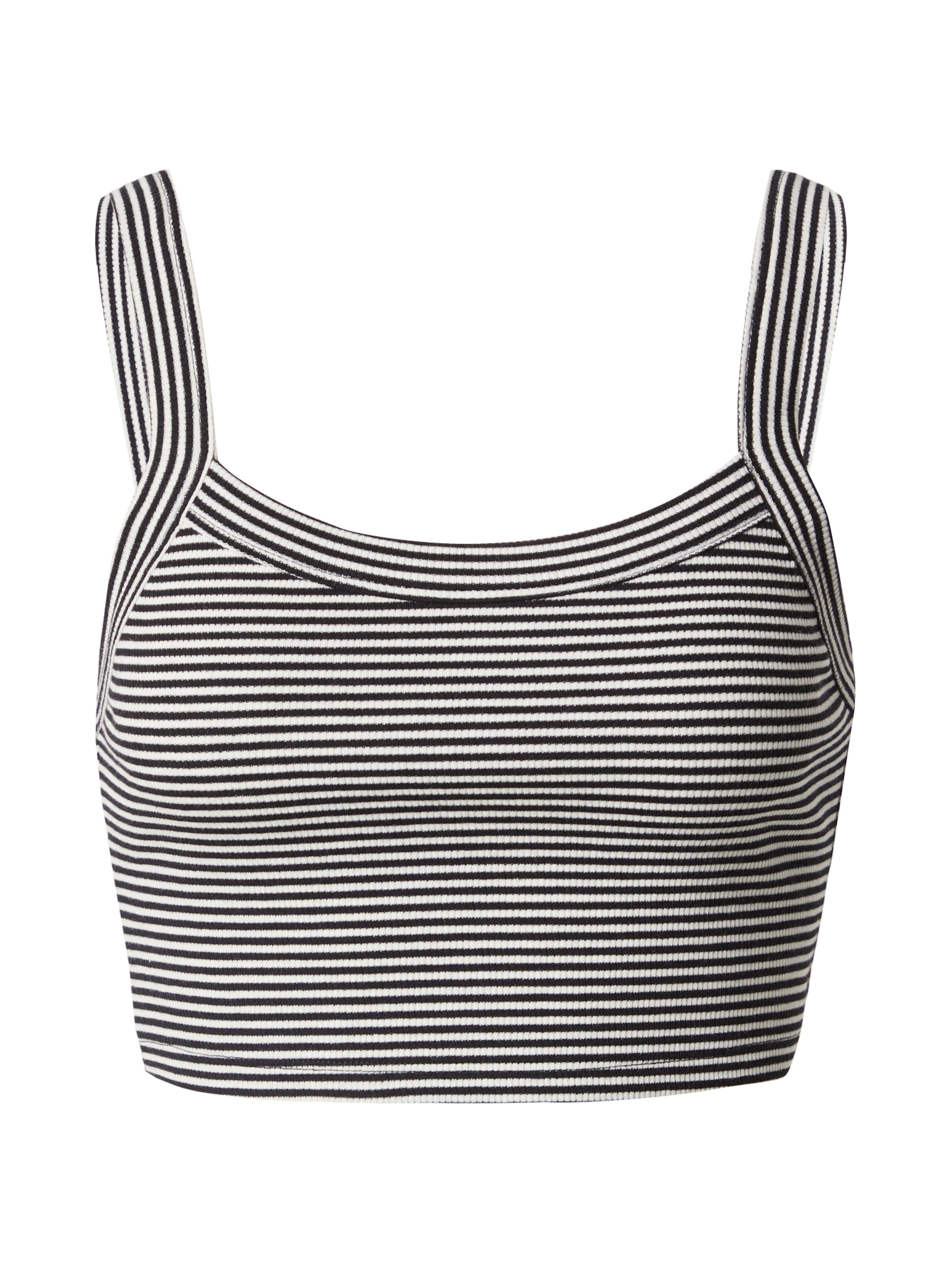 A LOT LESS Top 'Grace' in Black: front