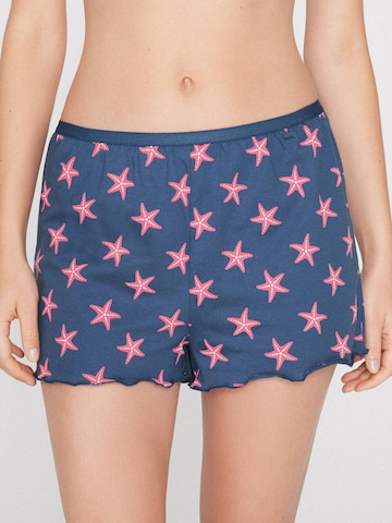 Tezenis Pajama Pants in Blue: front