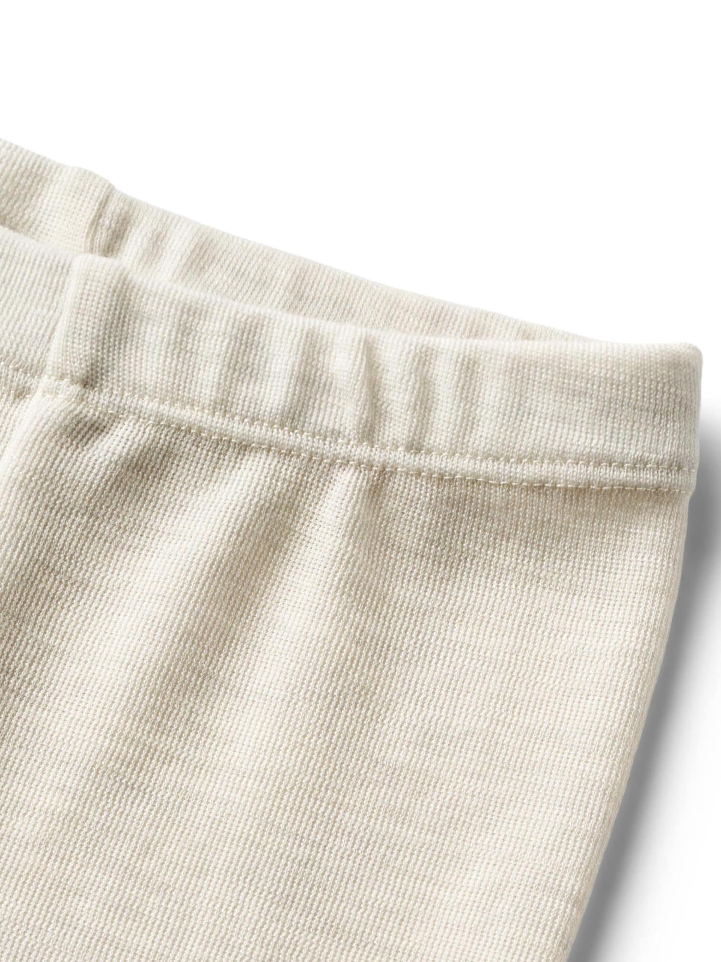 WHEAT Skinny Legginsy w kolorze biały