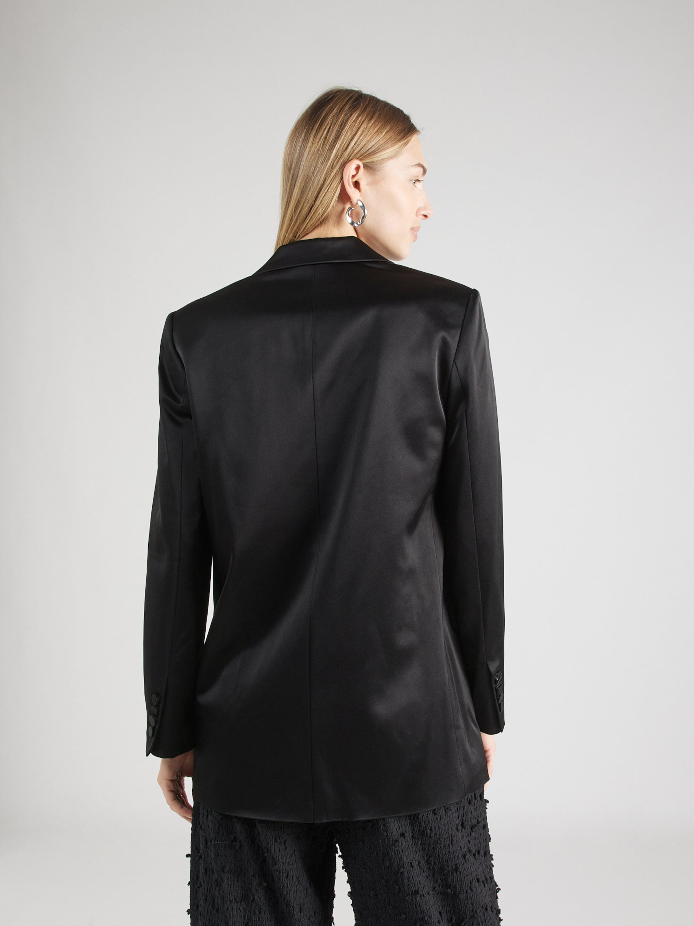 Michael kors black blazer hotsell