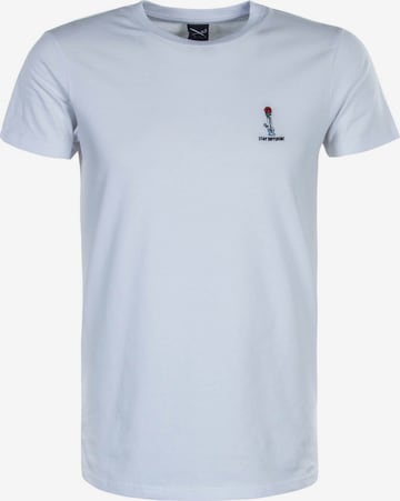 T-Shirt 'Rosebong' Iriedaily en blanc : devant