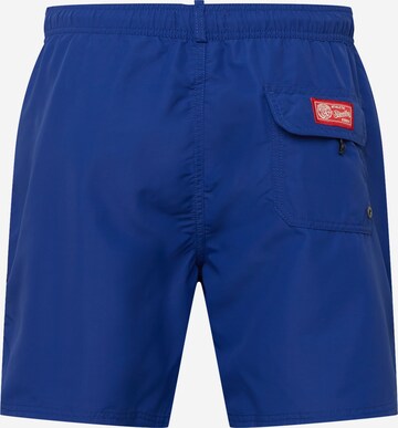 Superdry Zwemshorts in Blauw