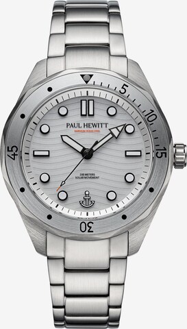 Paul Hewitt Analog Watch in Silver: front