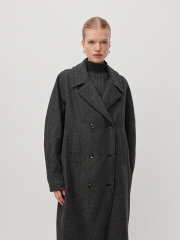 Manteau mi-saison 'Evelyn' LeGer by Lena Gercke en noir : devant