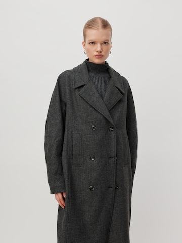 LeGer by Lena Gercke Ανοιξιάτικο και φθινοπωρινό παλτό 'Evelyn' σε μαύρο: μπροστά