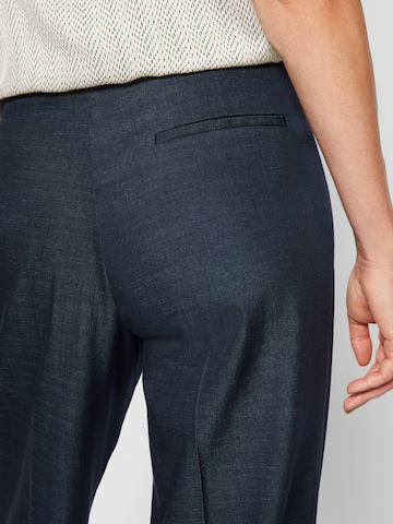 BOSS Wide leg Παντελόνι πλισέ 'Taleco2' σε μπλε