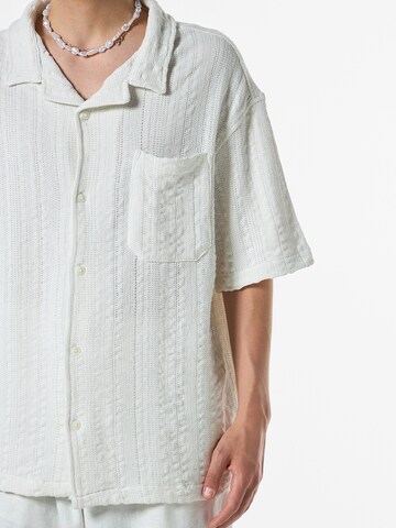 VAMOS CLO Comfort fit Overhemd 'Candytuft' in Wit