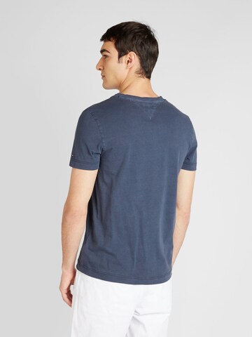 T-Shirt 'GARMENT DYE' TOMMY HILFIGER en bleu