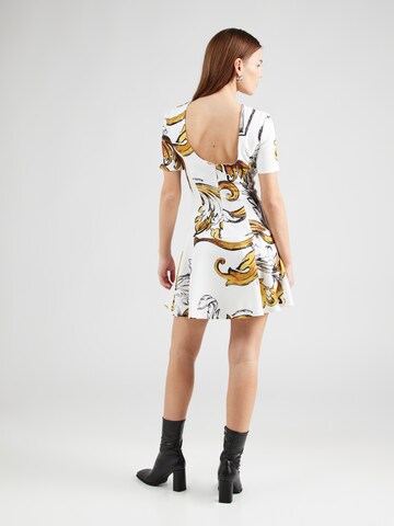 Versace Jeans Couture Sukienka w kolorze biały