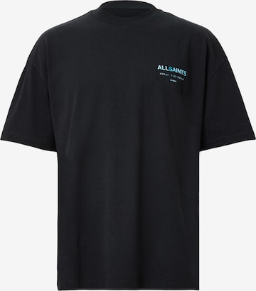 Tricou 'Underground' de la AllSaints pe negru: față