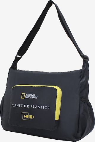 National Geographic Shoulder Bag 'Foldable' in Black