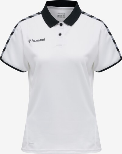 Hummel Functioneel shirt in de kleur Zilvergrijs / Zwart / Wit, Productweergave