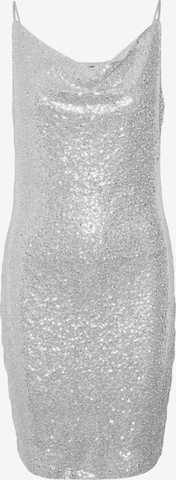 Vero Moda Petite - Vestido de cocktail 'Kaje' em prata: frente