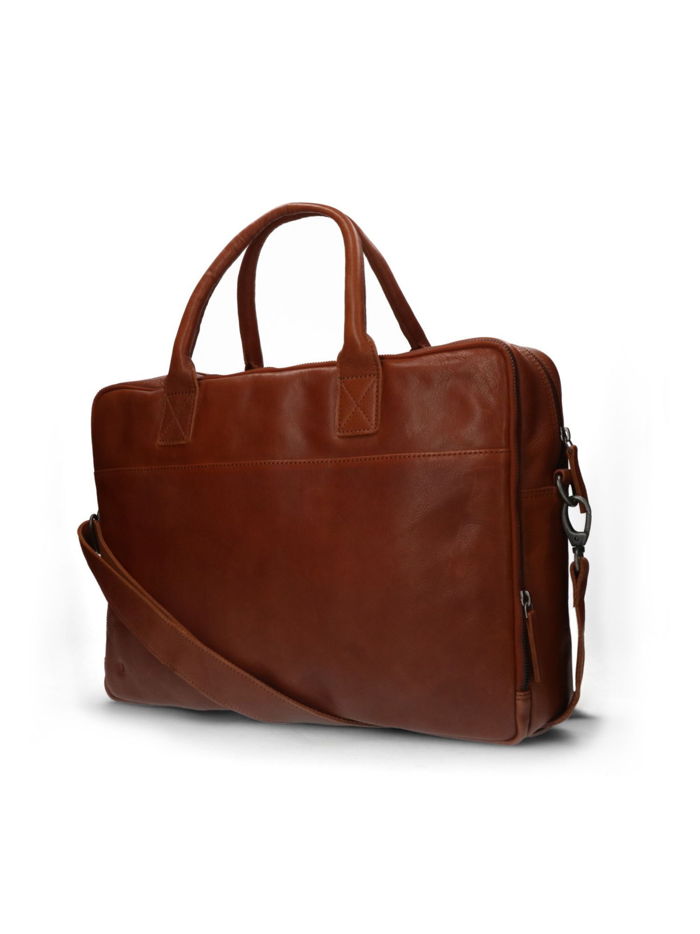 MANFIELD Laptoptasche in Braun