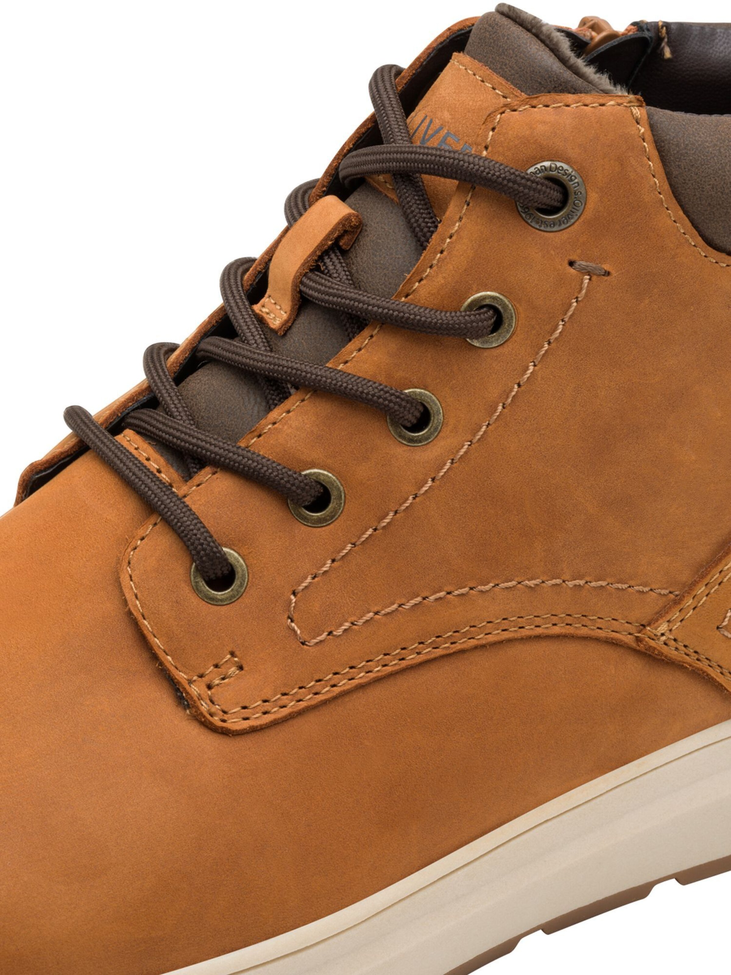 s.Oliver Lace-Up Boots in Brown
