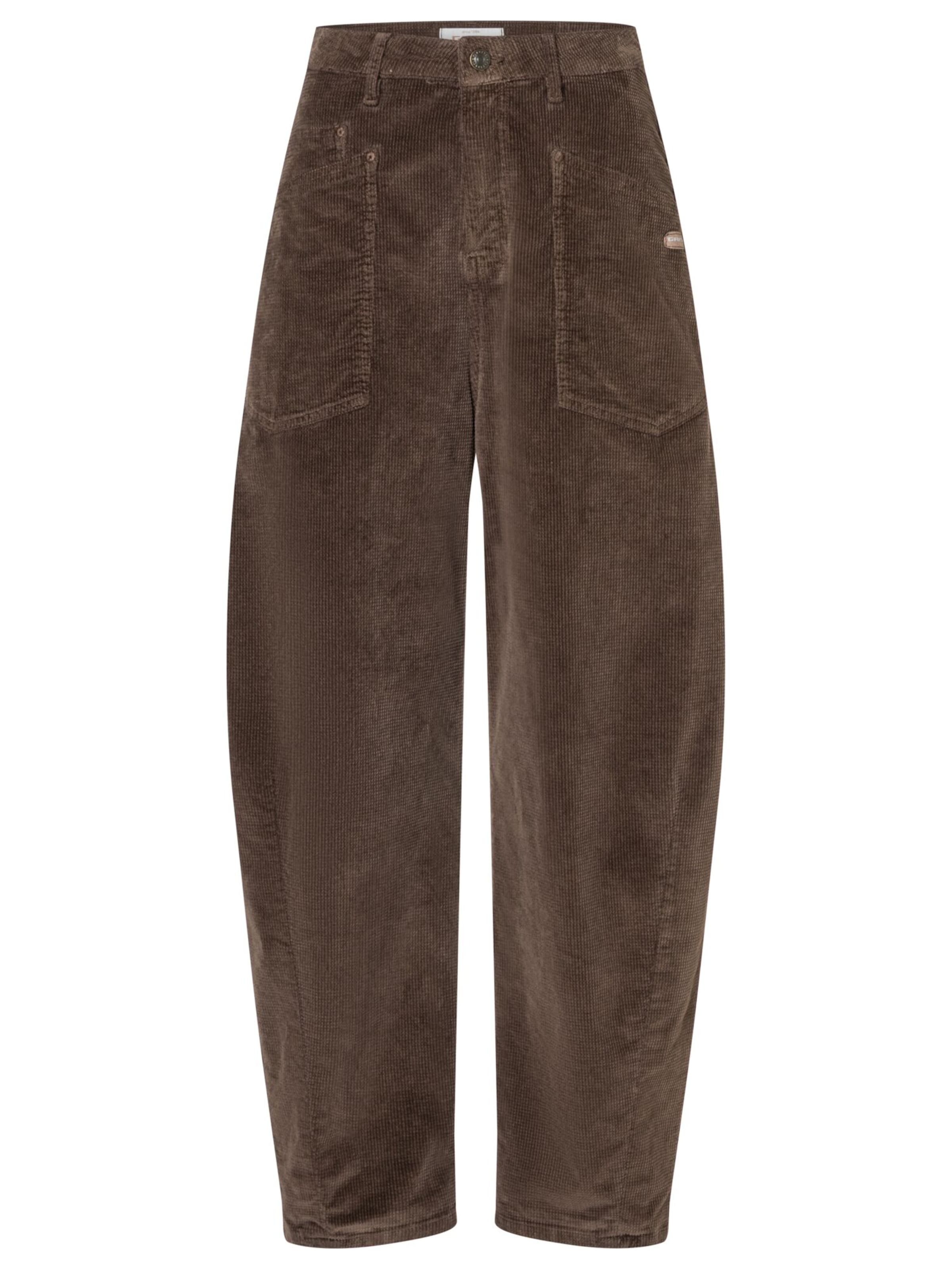 Gang Regular Trousers '94ODINA ' in Brown: front