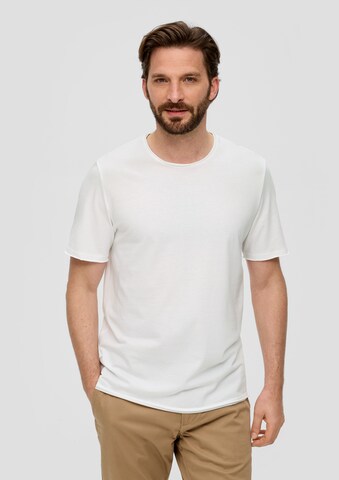 T-Shirt s.Oliver en blanc : devant