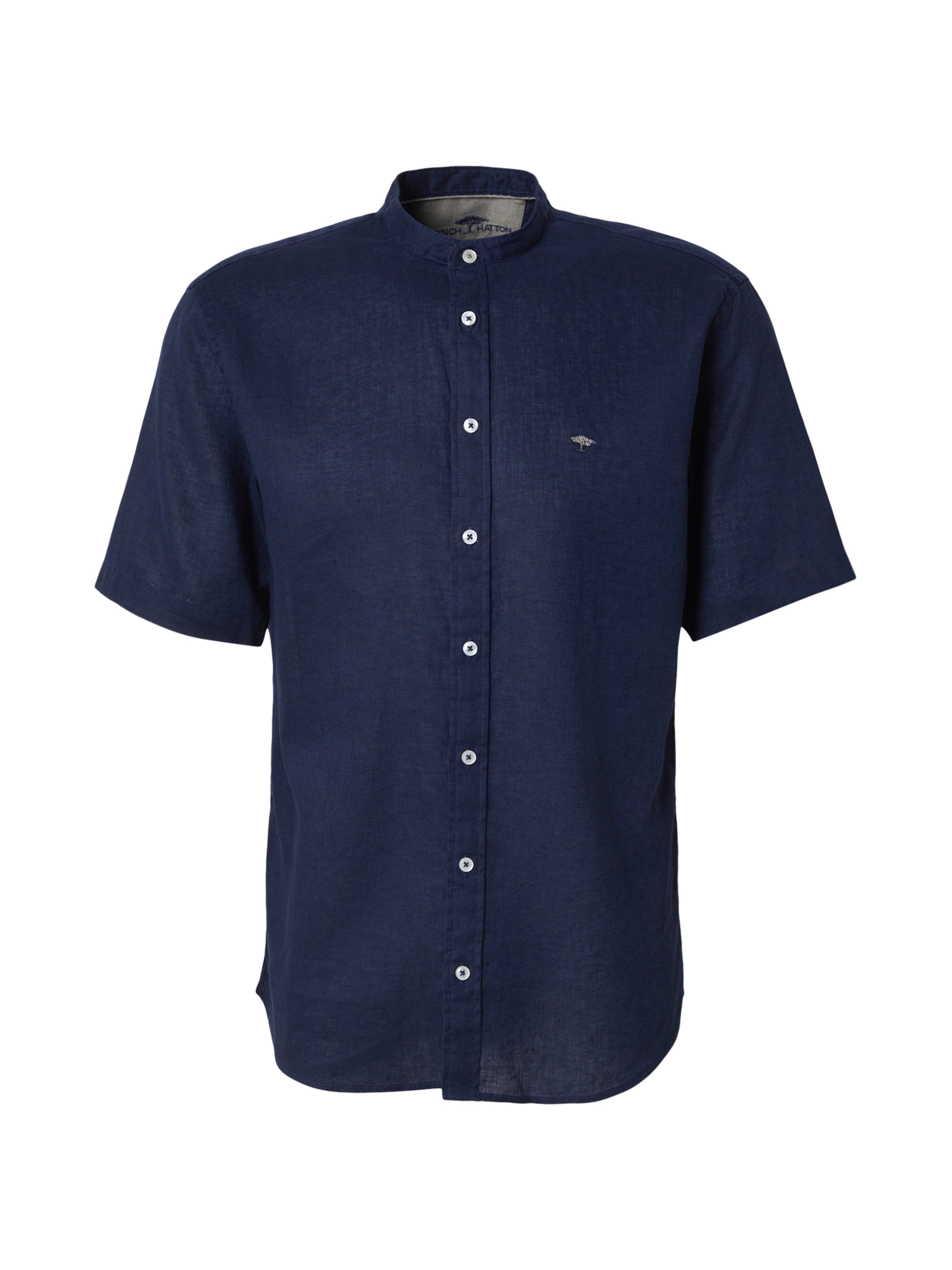 FYNCH-HATTON Regular Fit Hemd in Blau: Vorderseite