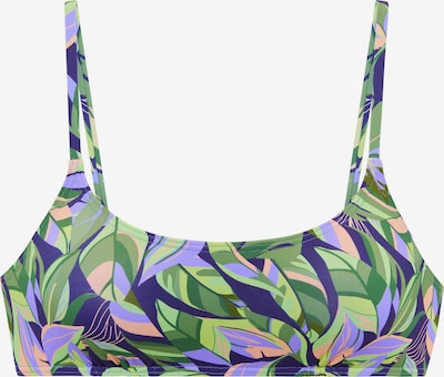 s.Oliver Bikini gornji dio u indigo / zelena / svijetlozelena / lavanda, Pregled proizvoda