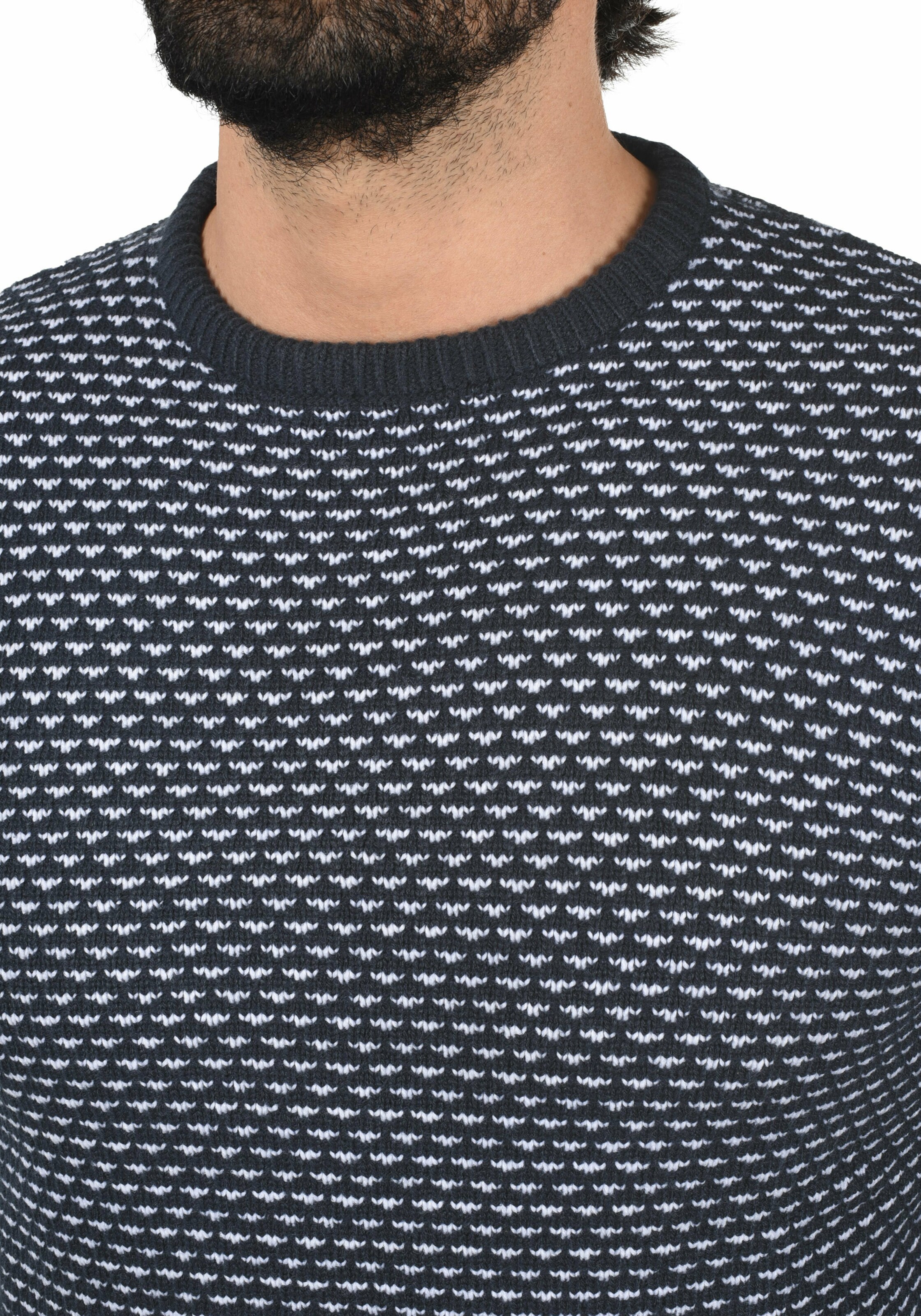 INDICODE JEANS Pullover 'Coppler' in Blau