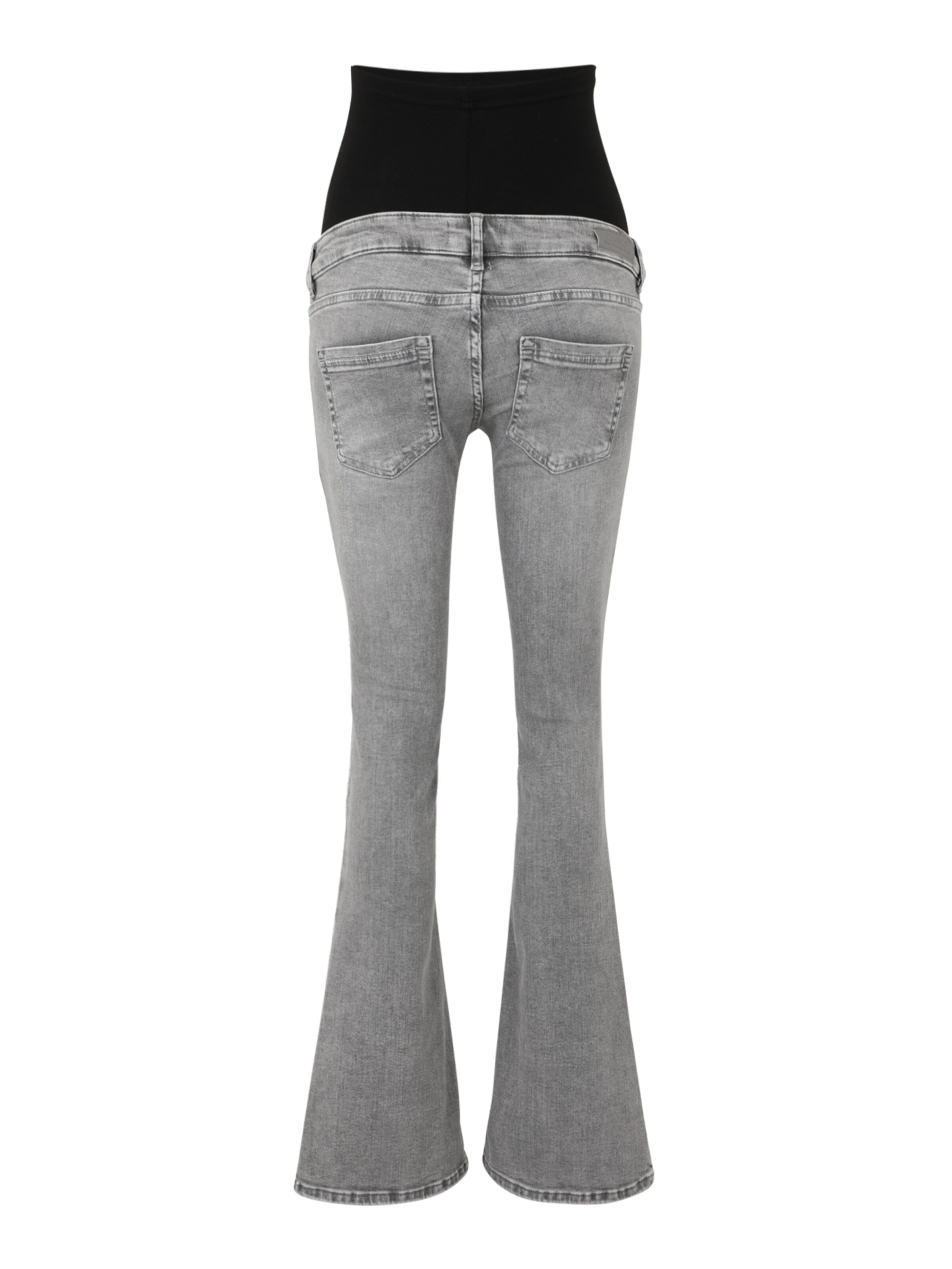 Only Maternity Flared Jeans 'OLMBlush' in Grau
