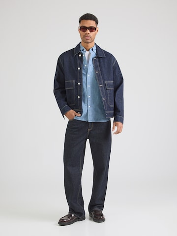 Regular fit Cămașă de la TOMMY HILFIGER pe albastru