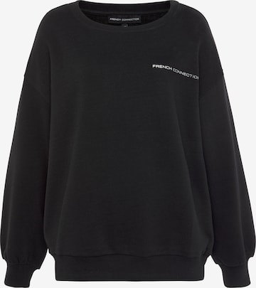 FRENCH CONNECTION Collegepaita värissä musta: etupuoli