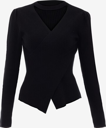 NAEMI Sweater in Black: front